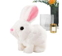 Kustimantu Animali domestici elettronici, Giocattolo per cani che abbaiano - Cartoon Cartoon coniglio Dog Poll Doll | Figure di Peluche interattive, Attività di apprendimento per tutti i piccoli robot