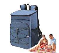 Kustimantu Borsa refrigerante per il pranzo, zaino refrigerante, borsa leggera con tasche laterali, morbida ad alte prestazioni, borsa termica impermeabile, per uomini e donne