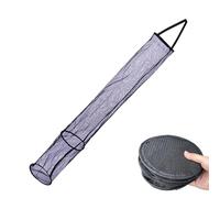 Kustimantu Cestino galleggiante per pesci, pieghevole, robusto, grande secchio per pesci, per campeggio e viaggi, attività all'aperto sul fiume, natura, durante le escursioni e le rive