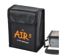 Kustimantu Contenitore batteria a prova di fuoco, borsa per la batteria a prova di fuoco | Controllo di stoccaggio della batteria - Scatole di sicurezza resistenti all'usura, organizzatore portatile