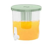 Kustimantu Dispenser d'acqua per,Dispenser di succo per frigorifero | contenitore di grande capacità con rubinetto per casa cucina camera da festa viaggio