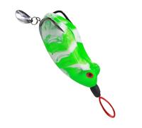 Kustimantu Esca di superficie, Realistica Silicone Dinamica Persico, Accessori per la pesca per acque profonde salate trote persico luccioperca barca Muskie