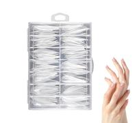 Kustimantu Forme per l'estensione delle unghie - Varie resistenti alle crepe | Forme di suggerimenti per unghie con gel per manicure | Per principianti professionisti, donne, spose, casa, salone