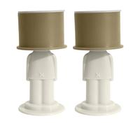 Kustimantu Grazioso fermaporta da parete, autoadesivo, in forma magica, morbido e creativo, fermaporta creativo per casa, negozio, camera da letto