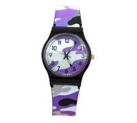 Kustimantu Guarda analogico per Les, Kids Analog Watch | Orologio mimetico impermeabile - Divertimento Tour di apprendimento, Strumento didattico per studenti, Viola, Se référer au descriptif,