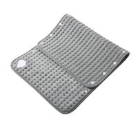 Kustimantu Heating Pad per la schiena | 61 x 30 cm tappetino termico per crampi periodici - Cuscino riscaldante portatile morbido per collo schiena ginocchia sollievo madre padre anziani donne