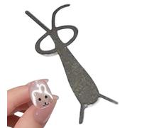 Kustimantu Magneti per unghie - Strumento per nail art con guida a forma di Y | Strumento magnetico per unghie e manicure per principianti, famiglia e amici