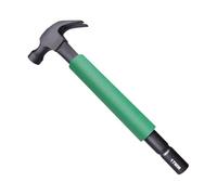 Kustimantu Martello da falegname elettrico, martello da costruzione, strumento di riparazione per aria condizionata, martello da carpentiere con manico di riduzione degli urti, per lavorazione del