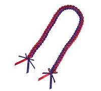 Kustimantu Nastro di fine anno 2024, classe 2024 - Intrecciato 2024 Gradi Cordini - Collana doppia treccia - Ghirlanda, Fiocco di congratulazioni, Gioielli per uomo e donna