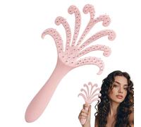 Kustimantu Pettine per massaggio al | Massaggiatore per testa di polpo,Pettine Relax Ergonomico Portatile Per Donne E Uomini Cura quotidiana Della Casa Viaggio Stimolazione A Secco E Bagnato