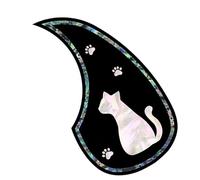 Kustimantu Pickguard per chitarra acustica, chitarra Pickguard - Sostituzione della protezione per strumenti a corda | Pickguard protezione antilacrima vintage per l'interpretazione del, Do, Consulte