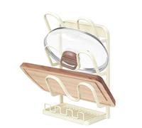 Kustimantu Supporto Per Coperchi Di Pentole | Supporto a Più Livelli | Coperchi Armadio | Per Taglieri Utensili Cucina Casa Armadio Piano Lavoro Dispensa Appartamento Organizzazione