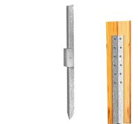 Kustimantu Supporto postale, dopo riparazioni, terreni ad alte prestazioni - Offerte da giardino ispessite, robusta barriera - Supporto per recinzioni lunghe, cassetta postale