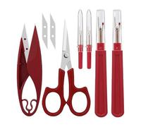 Kustimantu Tagliacuci,Forbicine da Cucito Pratiche con Manico Ergonomico,Strumento per rimuovere ricami e per scucire | per Lavori a Maglia Ricamo Fai Da Te