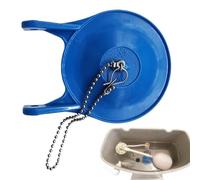 Kustimantu Valvola per WC da 7,62 cm - Valvola di tenuta per WC - Valvola di alta qualità da 8 cm con sistema di chiusura per il montaggio di ricarica, guarnizione per il circuito dell'acqua, camper