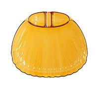 Kustimantu Vassoio di servizio per gnocchi, da cucina riutilizzabile con scomparti | per sushi con piattino per salsa - per pasta, dessert, frutta, snack, verdure, feste, aperitivi,