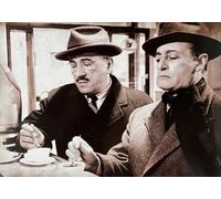 KUSTOM ART Poster da Parete Serie Attori Italiani Famosi Totò (Antonio De Curtis) e Peppino (De Filippo) in Stile Vintage Senza Cornice. Stampa Artistica su Carta Patinata 40x30 cm