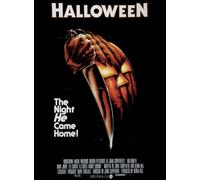 KUSTOM ART Poster Decorativo da Parete Serie Locandine Film Celebri Horror Halloween La Notte delle Streghe 1978 Stampa su Carta Patinata 40x30cm Senza Cornice