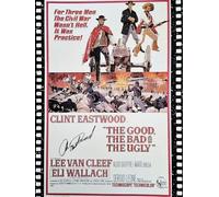 KUSTOM ART Poster Decorativo da Parete Serie Locandine Film Celebri Il Buono il Brutto e il Cattivo The Good The Bad and The Ugly Clint Eastwood Stampa su Cartoncino 40x30cm Senza Cornice