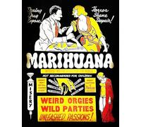 KUSTOM ART Poster Decorativo da Parete Serie Pubblicità Progresso Contro la Marihuana Marijuana Stampa Artistica su Carta Patinata 40x30 cm Senza Cornice
