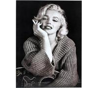 KUSTOM ART Poster Decorativo da Parete Serie Star di Hollywood Marilyn Monroe Stampa Artistica su Carta Patinata 40x30 cm Senza Cornice