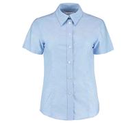 Kustom Kit Camicetta Oxford Sartoriale Manica Corta Donna