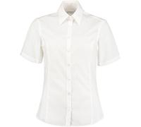 Kustom Kit Camicia da donna su misura per ufficio K742F-Short manica camicia da