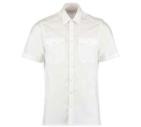 Kustom Kit Camicia da Pilota Maniche Corte Uomo (PC6030)