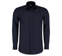 Kustom Kit Camicia Maniche Lunghe in Popeline Uomo (PC3156)