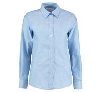Kustom Kit Camicia Oxford Da Lavoro Tailored Donna Maniche Lunghe