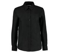 Kustom Kit Camicia Oxford Da Lavoro Tailored Donna Maniche Lunghe