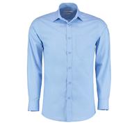 Kustom Kit Camicia uomo Poplin a maniche lunghe su misura KK142 - Camicia formal