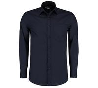 Kustom Kit Camicia uomo Poplin a maniche lunghe su misura KK142 - Camicia formal