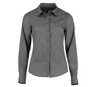 Kustom Kit Donna Poplin maniche lunghe su misura camicia KK242-Business Lavoro