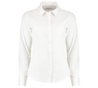 Kustom Kit Donna Poplin maniche lunghe su misura camicia KK242-Business Lavoro
