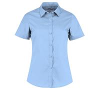 Kustom Kit Donne Manica Corta su Misura Popeline Camicia Camicetta