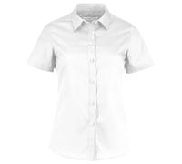 Kustom Kit Donne Manica Corta su Misura Popeline Camicia Camicetta