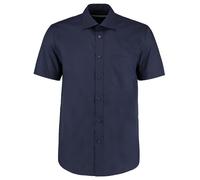 Kustom Kit Manica Corta Classico Fit Facile Ferro Business Camicia