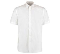 Kustom Kit Manica Corta Classico Fit Facile Iron Policotone Formale Lavoro Shirt