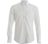 Kustom Kit Oxford Camicia Aderente Manica Lunga Uomo (BC4744)