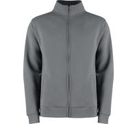 Kustom Kit Regolare Vestibilità Zipped Felpa KK334-Men's Maniche lunghe