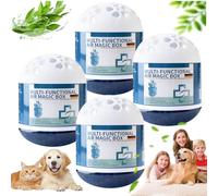 KutaKuta 4 PCS Magic Box Purificatore d'Aria Automatico, Nuovi Deodoranti per Ambienti Domestici, Automatica Della Polvere, Freschezza di Lunga Durata per Casa,Camera Da Letto e Area Animali