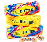 KutaKuta 4 Pezzi Butter Toy, Giocattolo Da Spremere Di Burro