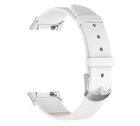 KUTEWEU Bracelet Compatibile con Oppo Watch Free, Sgancio Rapido Cinturino Strap PU Pelle Cinturino in Cinghia Bracciale Watchband per Oppo Watch Free Smartwatch Accessori - Uomini & Donne (Bianco)