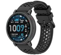 KUTEWEU Cinturino per Amαzfit Active Max/Oppo Watch X3, Cinturini di Ricambio Bracciale Strap Silicone Bracelet per Oneplυs watch4/Huαwei Watch GT Runner2 Smartwatch Accessori (Nero)