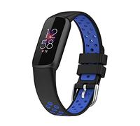 KUTEWEU Compatibile con Fitbit Luxe/Fitbit Luxe Special Edition Cinturini,Silicone Cintura Ricambio,Sgancio Rapido Cinturino Chiusura in Acciaio inox per Fitbit Luxe Special Edition Accessories (hl)
