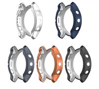 KUTEWEU Custodia per Garmin Fenix7/Fenix7 Solar/Fenix7 Sapphire Solar, TPU Silicone Protettivo Case Skins Copertura Resistente Shell per Garmin Fenix6 GPS/Forerunner 945/Fenix5 Plus (5 Pezzi)