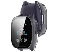 KUTEWEU Custodia Protettiva Compatibile con Gizmo Watch 3, Cover in Silicone con Protezione Schermo, Silicone Cover di Ricambio Custodia per Gizmo Watch 3 Smartwatch Accessori (2 Pezzi Clear)