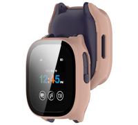 KUTEWEU Custodia Protettiva Compatibile con Gizmo Watch 3, Cover in Silicone con Protezione Schermo, Silicone Cover di Ricambio Custodia per Gizmo Watch 3 Smartwatch Accessori (2 Pezzi Rosa)