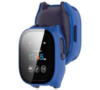 KUTEWEU Custodia Protettiva Compatibile con Gizmo Watch 3, Cover in Silicone con Protezione Schermo, Silicone Cover di Ricambio Custodia per Gizmo Watch 3 Smartwatch Accessori (2 Pezzi Blu)